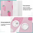 thumbnail image 4 of FREEAMG Pink Strawberry Blackout Curtains 84x42in,Theral Insulated Room Darkening Curtains Window Curtain Panels for BedRoom Bath Living Room, 1 Panel, 4 of 7