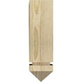 thumbnail image 4 of Ekena Millwork 4"W x 14"D x 14"H Balboa Arts & Crafts Rough Sawn Bracket, Douglas Fir, 4 of 4