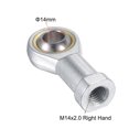 thumbnail image 3 of Unique Bargains SI14TK PHSA14 Roulement d'Extrémité de Tige Sphérique 14mm Auto-Lubriqué M14x2.0 Filetage Femelle Main Droite, 3 of 6