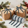 thumbnail image 7 of 5 Rolls Christmas Ribbon 1.5 inch Wide Decorative Ribbon for Gift Wrapping and Holiday Decorations Butterfly and The Moon, 7 of 7