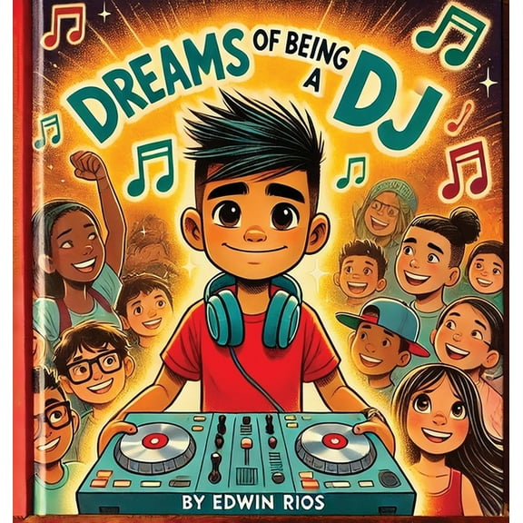 The DJ Books Dreams of Being a DJ, Book 1, (Hardcover)