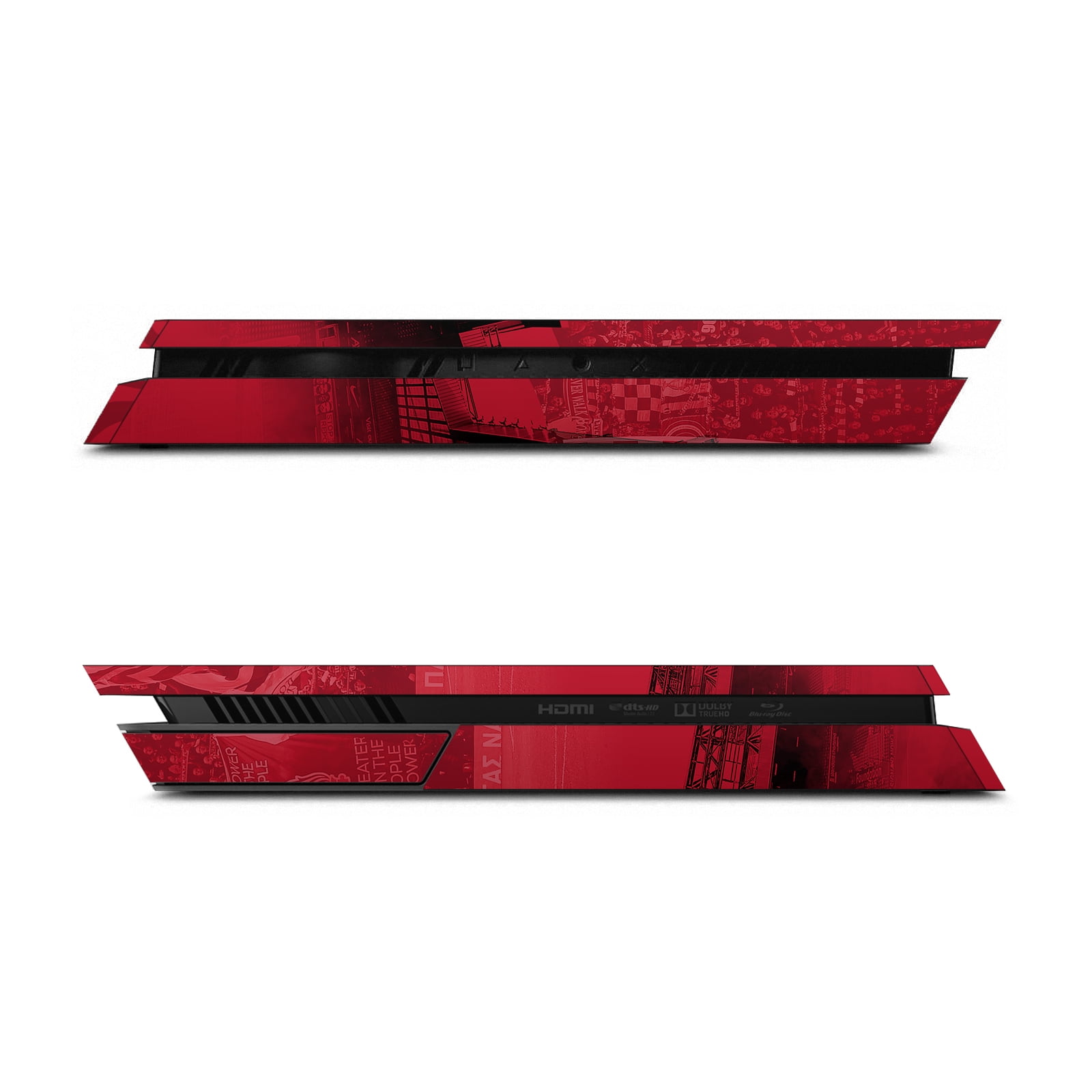 Head Case Designs Officially Licensed Liverpool Football Club 2023/24 Logo Stadium Vinyl Sticker Skin Decal Cover Compatible with Sony PS4 Slim Console & Controller