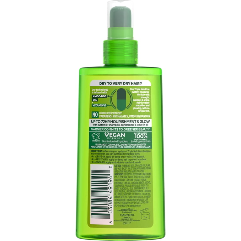 Garnier Fructis Triple Nutrition Hair Oil, 5 Fl Oz photo 7