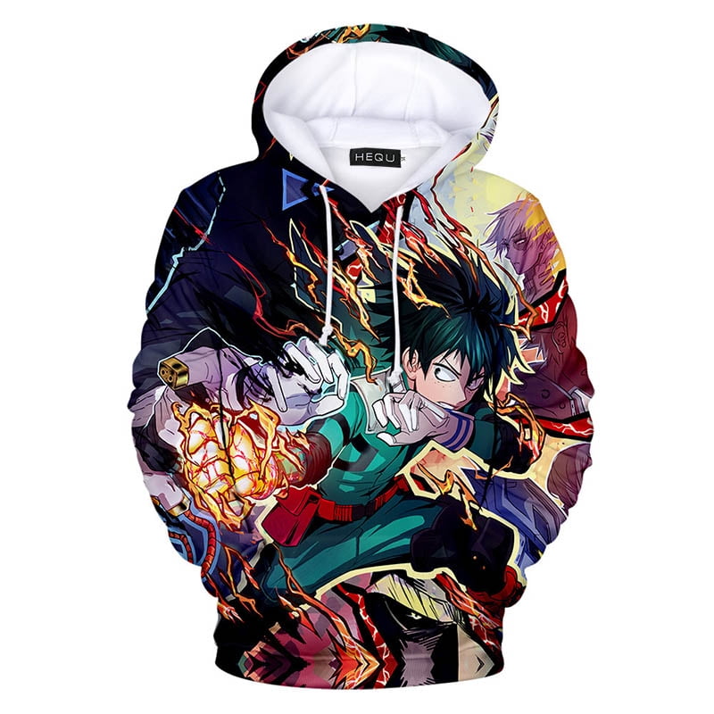 anime pullover hoodies
