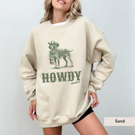 German Shorthaired Pointer Howdy Sweatshirt, German Shorthaired Pointer, Dog , Dog , Gsp Tshirt All Size S-5XL