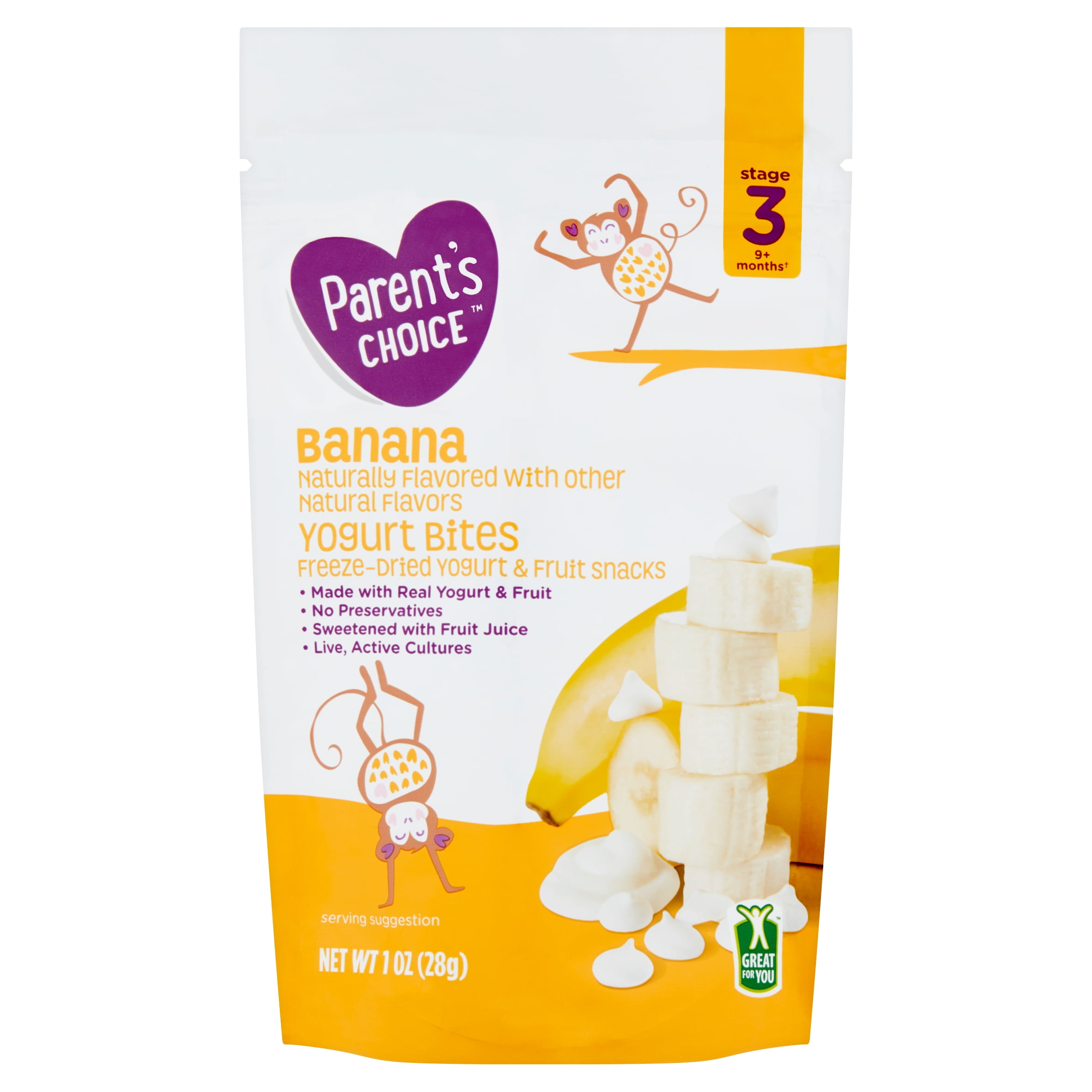 Parent s Choice Yogurt Bites Banana Stage 3 1 Oz Walmart parent-s-choice-yogurt-bites-banana-stage-3-1-oz-walmart