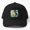 Black, variant on Princess Deon and Soldier Baseball Hat, Colored Background Character Graphic Design, Classic Cap