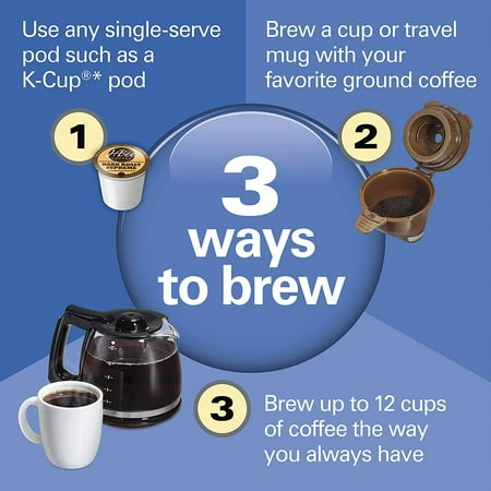 Hamilton Beach FlexBrew Trio Coffee Maker - BLACK