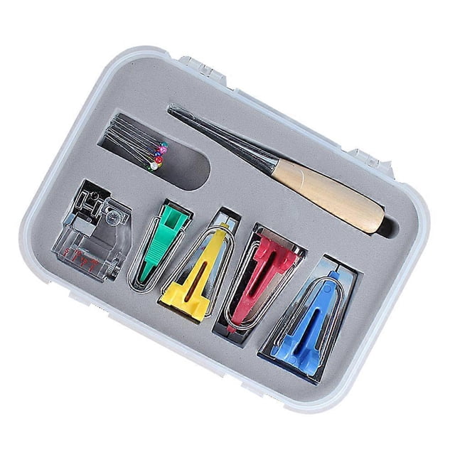 Sewing Machine Accessories Kit with Adjustable Bias Binder for DIY Projects