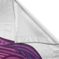 thumbnail image 3 of Ambesonne Hamsa Kitchen Curtains, Colorful Floral Aura Energy, 55"x39", Pale Pink Violet Peach, 3 of 3