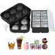 thumbnail image 1 of 2pcs Hielos Molde, Moldes y Bandejas de Silicona para Hielo, Hielera para Cubos de Gran Tamaño en Forma de Esferas y Cubos, Perfecto para Cócteles, Bebidas, Whisky, Fiesta, Tequila y Mojito, 1 of 5