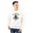 thumbnail image 4 of No Quarter Flag Mercy Defend Freedom Unisex Plus Fleece Graphic Sweatshirt Brisco Brands 2X, 4 of 6