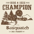 thumbnail image 3 of CafePress - Hide & Seek Champion Sasquatch T Shirt - Men's Classic Graphic T-Shirt, 3 of 4