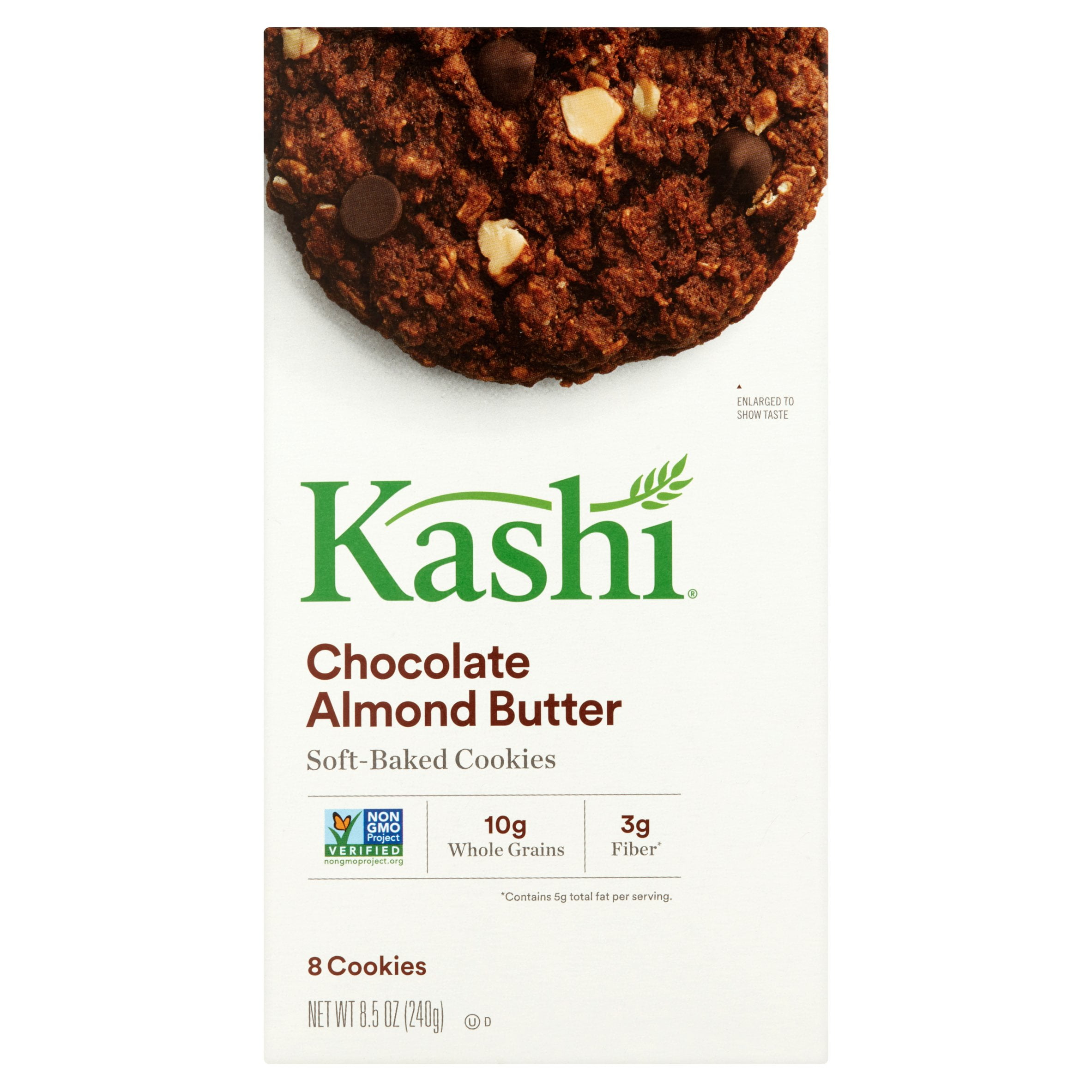 Kashi Chocolate Almond Butter SoftBaked Cookies, 8.5 oz, 8 count, 6