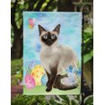 thumbnail image 3 of Carolines Treasures CK3144GF Siamese Easter Eggs Garden Size Flag, 3 of 3