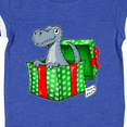 thumbnail image 4 of Inktastic Christmas Dinosaur Gift from Santa Boys or Girls Baby Bodysuit, 4 of 5
