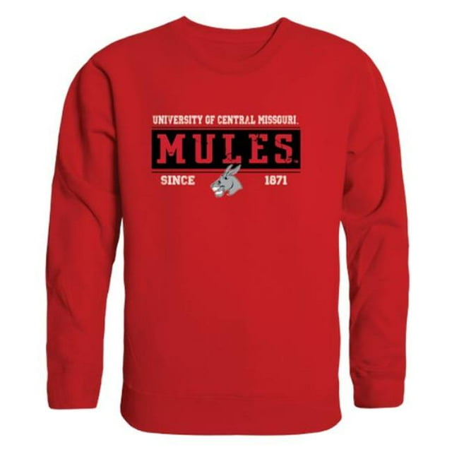 W Republic 544-209-RED-01 Southeast Missouri State University Campus Crewneck Sweatshirt, Red - Small