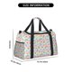 thumbnail image 3 of Fotbe Cute Unicorn Bolsa de Viaje con Estampado, Bolsa de Fin de Semana para Mujer con Compartimento para Zapatos, Bolsa de Gimnasio con Bolsillo Húmedo, 3 of 7