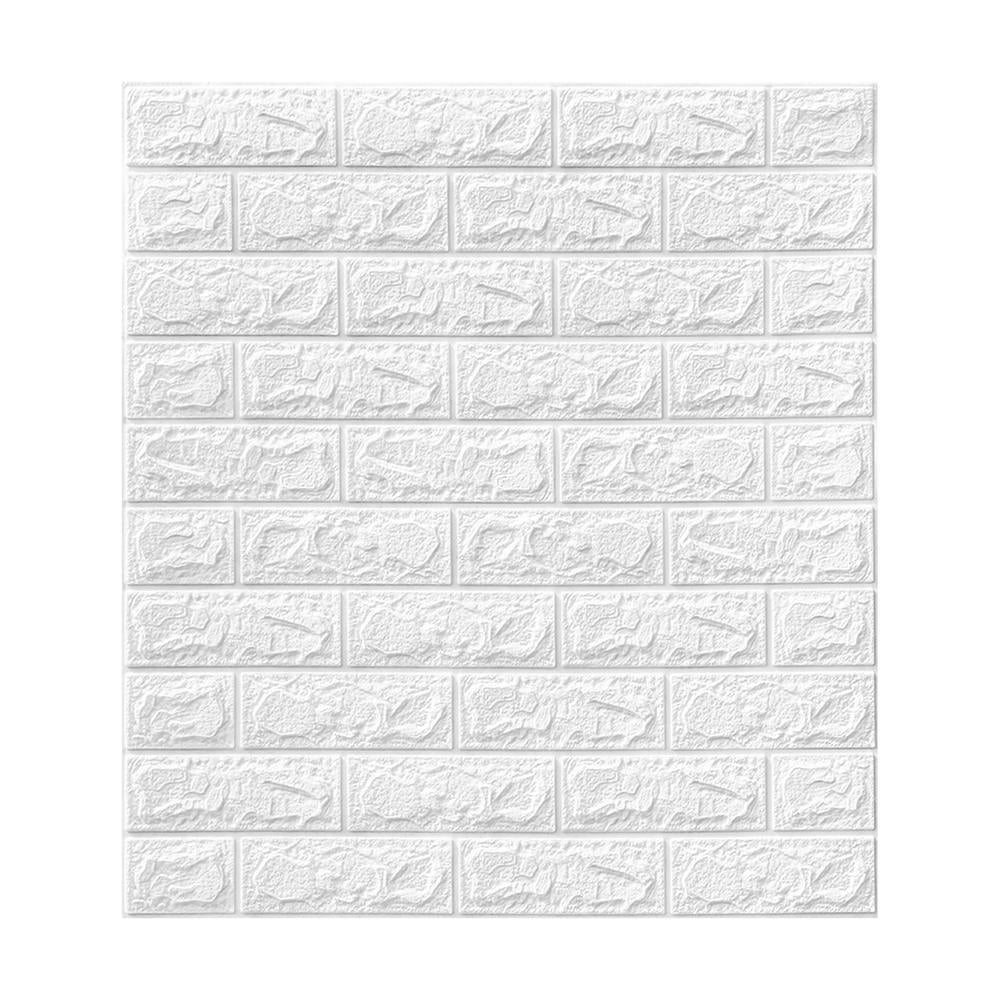 IMSHIE 3D Wall Panels SelfAdhesive Foam Brick Wallpaper for Wall Decor