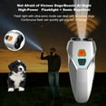 thumbnail image 5 of Dog Barking Control Device Ultrasonic Anti Barking Device with LED Flashlight 3 Modes Rechargeable Portable Stopper for Dogs Indoors Outdoors Silver Black Optional (Black), 5 of 5