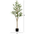 thumbnail image 2 of Nearly Natural 5ft. Artificial Olive Tree with Natural Trunk, 2 of 7
