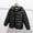 Black, variant on NAISIBABY Boys Girls Puffer Jacket, Lightweigh Solid Color Hooded Winter Warm Casual Down Coat Dark Blue 5-6T
