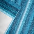 thumbnail image 6 of Blue Stripe Valances for Windows Funny Horizontal Stripes Rod Pocket Curtain Valance Window Treatment Short Curtains for Kitchen Living Room, 60"x18", 6 of 9