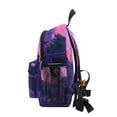 thumbnail image 4 of FORMRS School Backpack with Front Zippered Pocket 12" Student Travel Daypack, White Cat Walking, 4 of 6