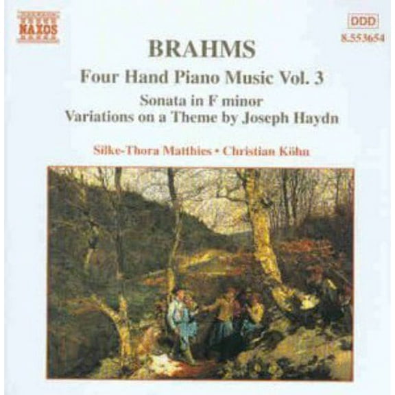 J. Brahms - Four Hand Piano Music 3 - Music & Performance - CD