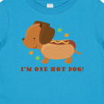 thumbnail image 4 of Inktastic Dachshund Hot Dog Funny Boys or Girls Baby T-Shirt, 4 of 5
