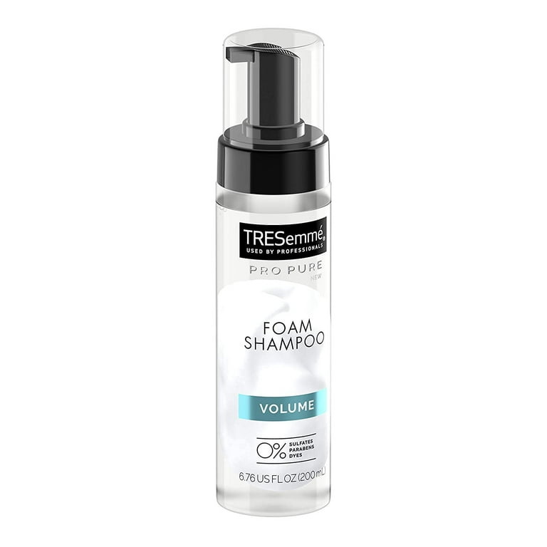 grim formel støbt TRESemm Pro Pure Foam Shampoo For Volumized Hair Volume Paraben Free, Dye  Free Shampoo 6.76 oz - Walmart.com