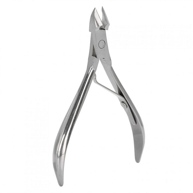 Cuticle Cutters Professional Nail Scissors, Silver Durable Salon For Home