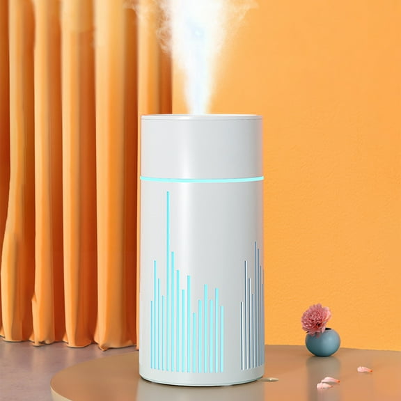 XGFHYJEH Evaporative Cool Mist Humidifier for Room, Air Humidifiers Diffuser for Home Basement Bedroom Large Area, Essential Oil Diffuser, Automatic Shut-Off, Plastic