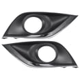 thumbnail image 1 of 1 par de embellecedores de cubierta de rejilla de luz antiniebla delantera izquierda derecha para Nissan Versa 2015 2016 2017 2018 negro, 1 of 1