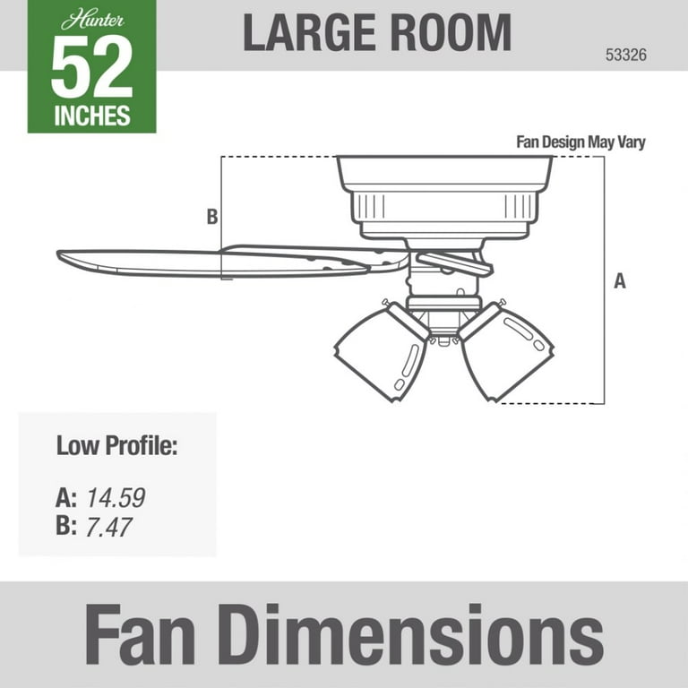 Ceiling Fan Mounting Kit Hunter Shelly Lighting