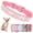 1Pink, variant on Small Dog Collar, Bling Rhinestone Diamond Fancy Crystal Glitter Pretty Jewel Pet Puppy Collars for XXS XS Small Medium Large Breed Girl Female Dogs Cats, Pink S