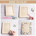 thumbnail image 4 of 3 Sets Unfinished Wooden Picture Frames 7.6x5.6 Inch Wooden oto Frame Craft Kit DIY Wood Picture Frames Making Set Mosaic Picture Frame for Tabletop Display Art Crafts DIY Painting Projects, 4 of 7