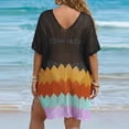 thumbnail image 4 of Wowcloth Women's Sheer V-Neck Loose Fit Casual Dress Cover-Up for Daily Wear, 4 of 5