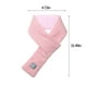 thumbnail image 3 of Bufanda calefactante USB con 3 niveles de temperatura - Calentador de cuello de calentamiento rápido para confort invernal - Gris o rosa - Compatible con power bank de 10W, 3 of 6