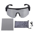 thumbnail image 2 of Wireless Headphone Glasses, Smart Music Sunglasses Sun Proof Lens Stable Connection  for Outdoor for Riding, 2 of 7
