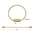 thumbnail image 2 of Tkrady Curtain Tiebacks Curtain Rope Tieback Curtain Holders for Drapes Modern Tie Backs Decorative Curtain Holdbacks Curtain Clip Buckle, 2 of 6