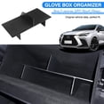thumbnail image 2 of Organizador de guantera Karltys Lexus NX de 2025 ABS, color negro, 2 of 7