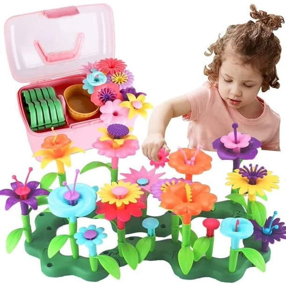 Flower Garden Building Blocks Set | General Jim's Toys & Bricks | GJ-CFGS