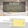 thumbnail image 2 of 10Pcs G4/G8 COB1909 LED Light Bulbs Non-Dimmable Silicone Lamp Lighting Fixtures(Cool White G4), 2 of 8