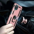 thumbnail image 5 of Galaxy A12 Phone Case, Samsung A12 Phone Case with HD Screen Protector,  Military Grade Protective Cases with Ring for Samsung Galaxy A12 (Rose Gold), 5 of 12