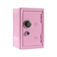 thumbnail image 1 of HLONK Storage Trunks & Bag Kids Bank Locker Safe With Key And Single Digit Lock Metal Money Safe Mini Password Cash Paper Money Savings Box Gift For Kids Boys And Girls Black, 1 of 9