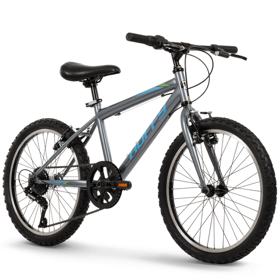 Huffy 20" Granite Mountain Bike, Fits Riders 44" - 56", Boys, Kids, Charcoal