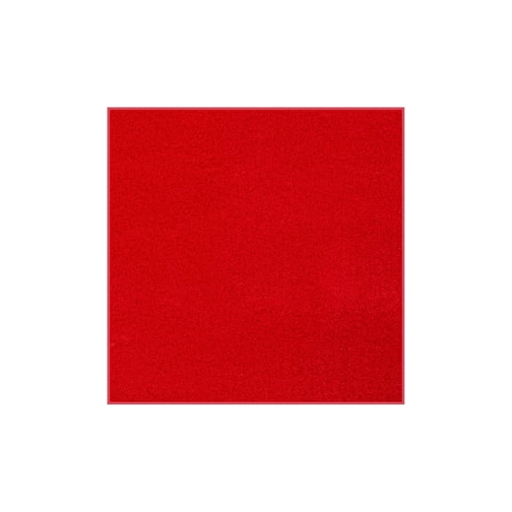 Koeckritz Rugs Valdosta Indoor/Outdoor Red Solid Area Rug, 4' x 4'