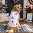 thumbnail image 7 of Yhmxh American Flag Striped Star Dog Vest, Breathable Mesh Sleeveless Pet T-Shirt, Patriotic USA Themed Puppy Clothes for Independence Day, Summer Daily Walking and Holiday Party Dress Up, 7 of 7