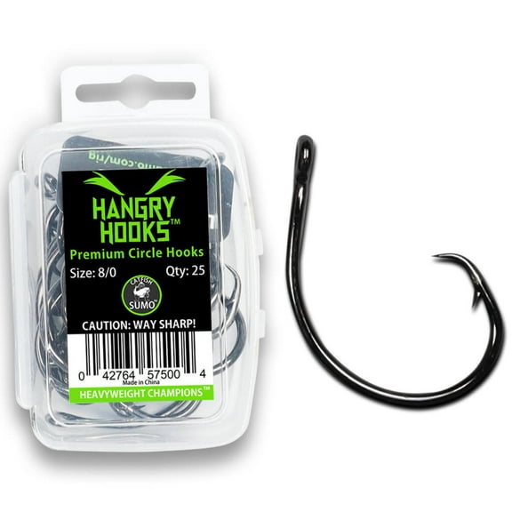 Catfish Sumo Hangry Hooks™ 25 Pieces Circle Hook